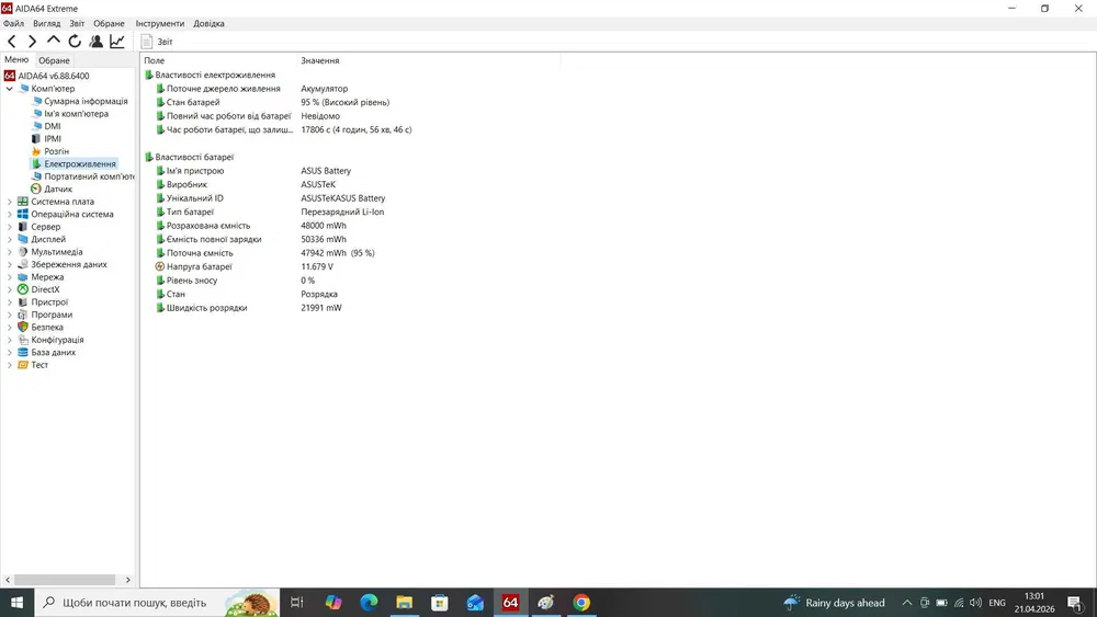 Ігровий ноутбук б/у ASUS ROG G531 IPS Core i5-9300H 16/512 SSD GTX 1650 4Гб - фото 6