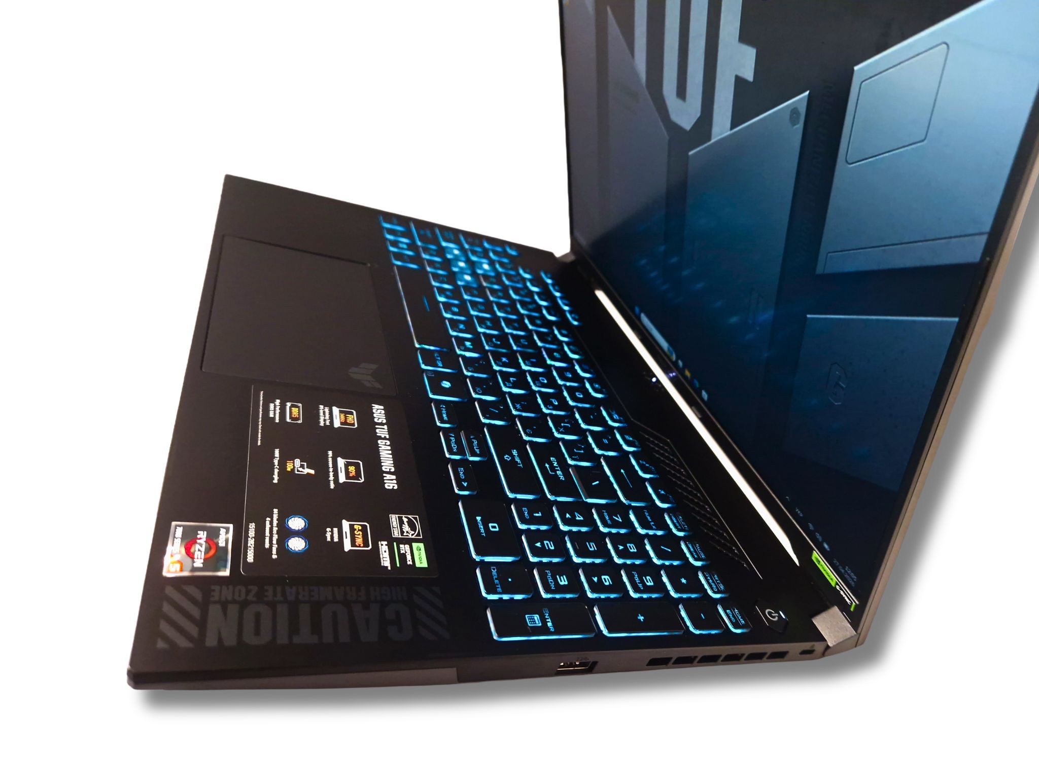 Ігровий ноутбук б/у Asus TUF A16 FA607NU 16" 144Hz Ryzen 5 7535HS 16/512 Гб SSD RTX 4050 6Гб 140Вт,  Стан нового - фото 2