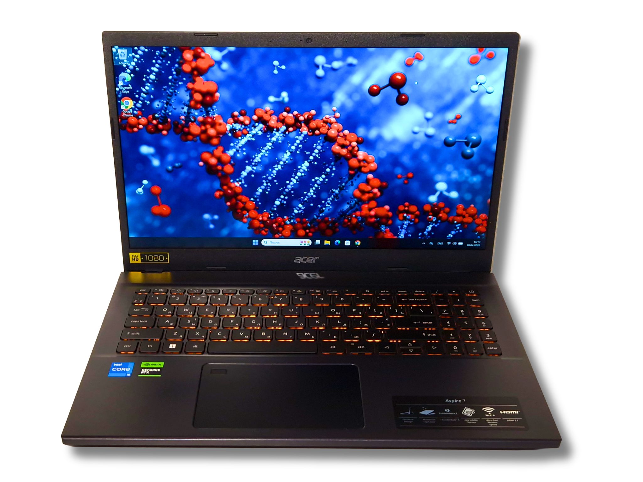 Ігровий ноутбук б/у Acer Aspire 7 A715 15.6 IPS Core i5-12450H 16/512 RTX 3050 - фото 6