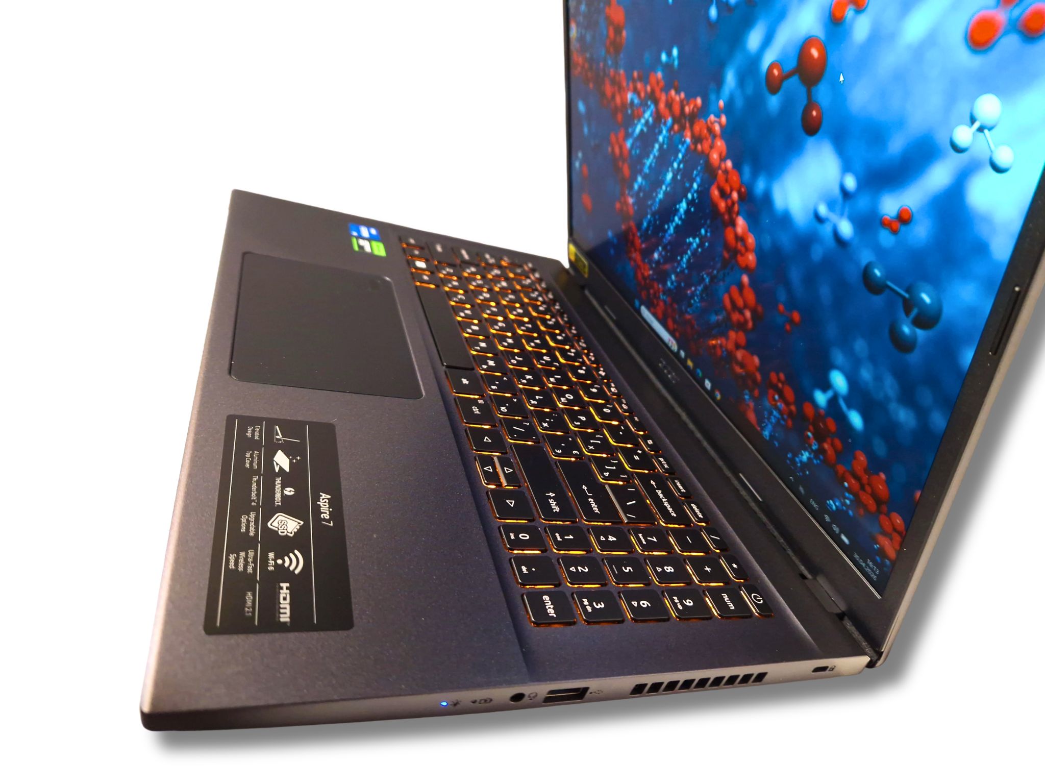Ігровий ноутбук б/у Acer Aspire 7 A715 15.6 IPS Core i5-12450H 16/512 RTX 3050 - фото 2