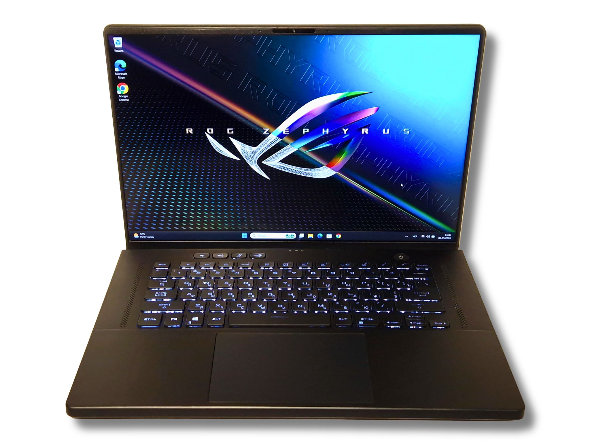 Ігровий ноутбук б/у Asus ROG Zephyrus M16 GU603HE 16" 144Гц sRGB 100% Core i7-11800H 16/512 RTX 3050 Ti - фото 6