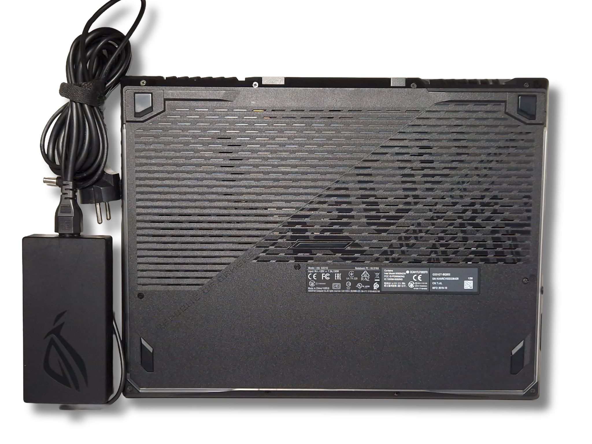 Ігровий ноутбук б/у ASUS ROG G531 IPS Core i5-9300H 16/512 SSD GTX 1650 4Гб - фото 5