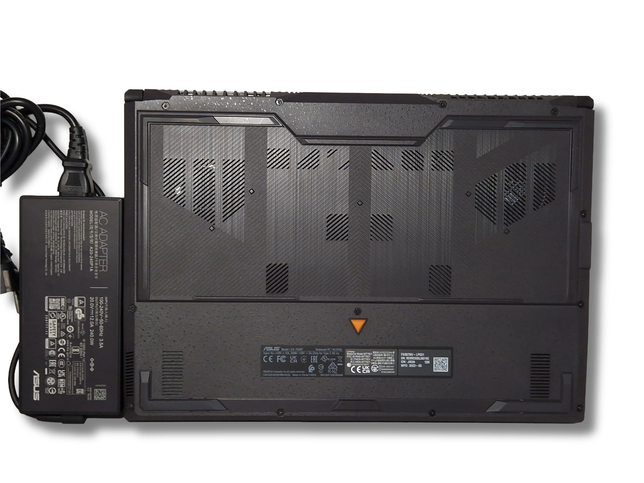 Ігровий ноутбук б/у Asus TUF A15 FA507NV 15.6" 144Hz sRGB 100% Ryzen 7 7735HS 16/512 Гб SSD RTX 4060 8Гб 140Вт, Стан нового - фото 5