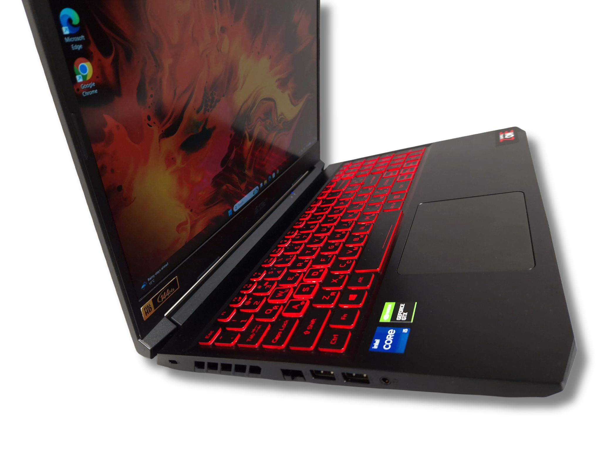 Ігровий ноутбук б/у Acer Nitro 5 144Гц Core i5-11400H 16/256+1Тб GTX 1650 4Гб - фото 3