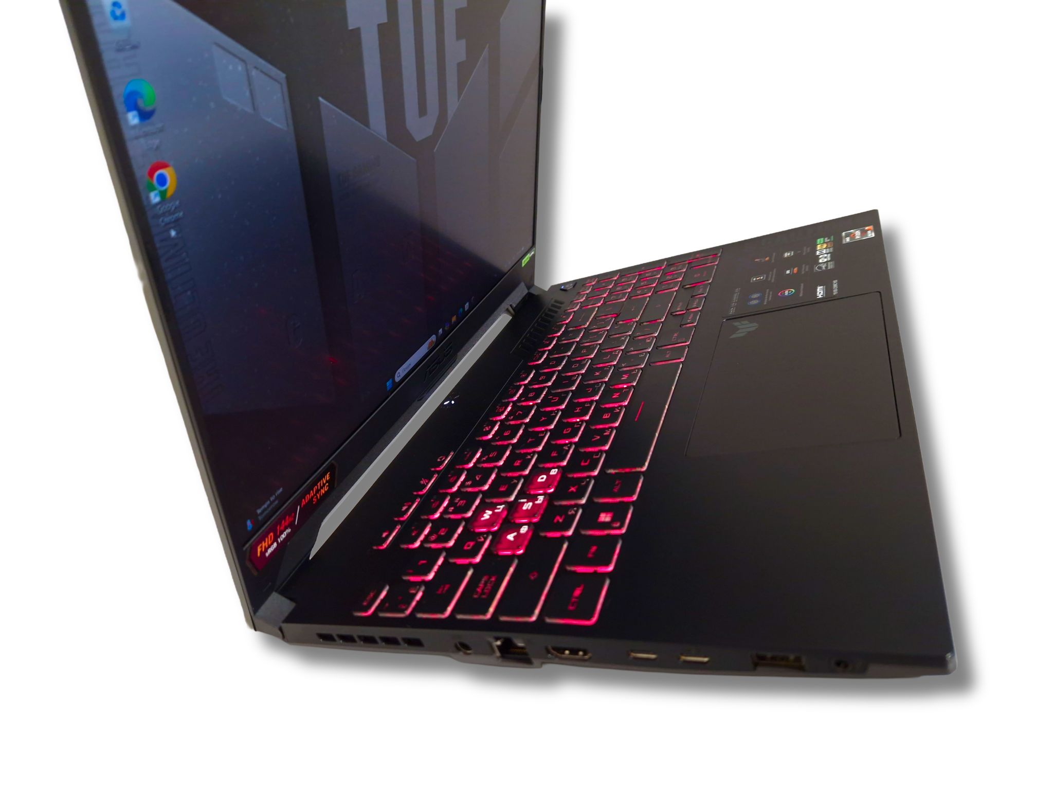 Ігровий ноутбук б/у Asus TUF A15 FA507NU 15.6" 144Hz Ryzen 7 7735HS 16/512 Гб SSD RTX 4050 6Гб 140Вт - фото 3