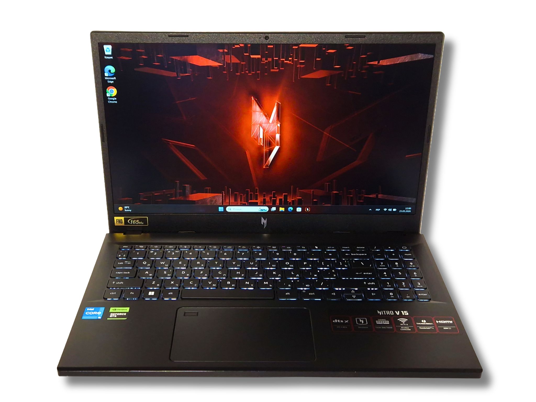 Ігровий ноутбук б/у Acer Nitro V 15 ANV15-51 15.6" 165Hz i5-13420H 16/1Тб RTX 3050 6Гб - фото 6