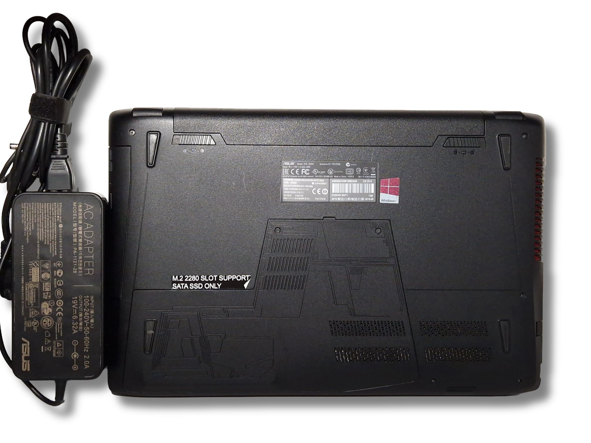 Ігровий ноутбук б/у Asus ROG GL552VW IPS i7-6700HQ 16/180Гб+1Тб GTX 960M 2Гб - фото 5
