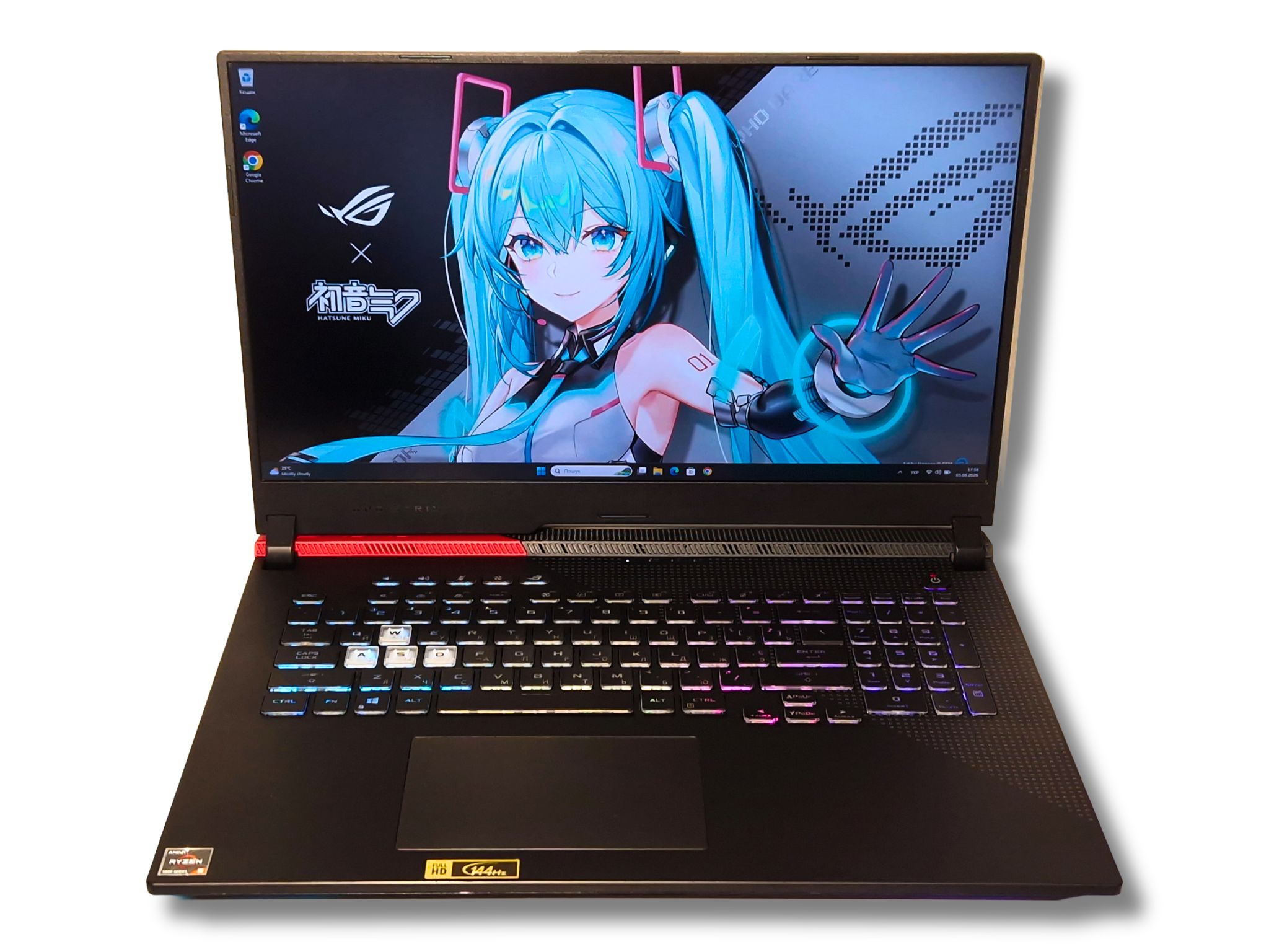 Ігровий ноутбук б/у ASUS ROG Strix G17 G713QC 17.3" 144Гц Ryzen 5 5600H 16/512 RTX 3050 - фото 6