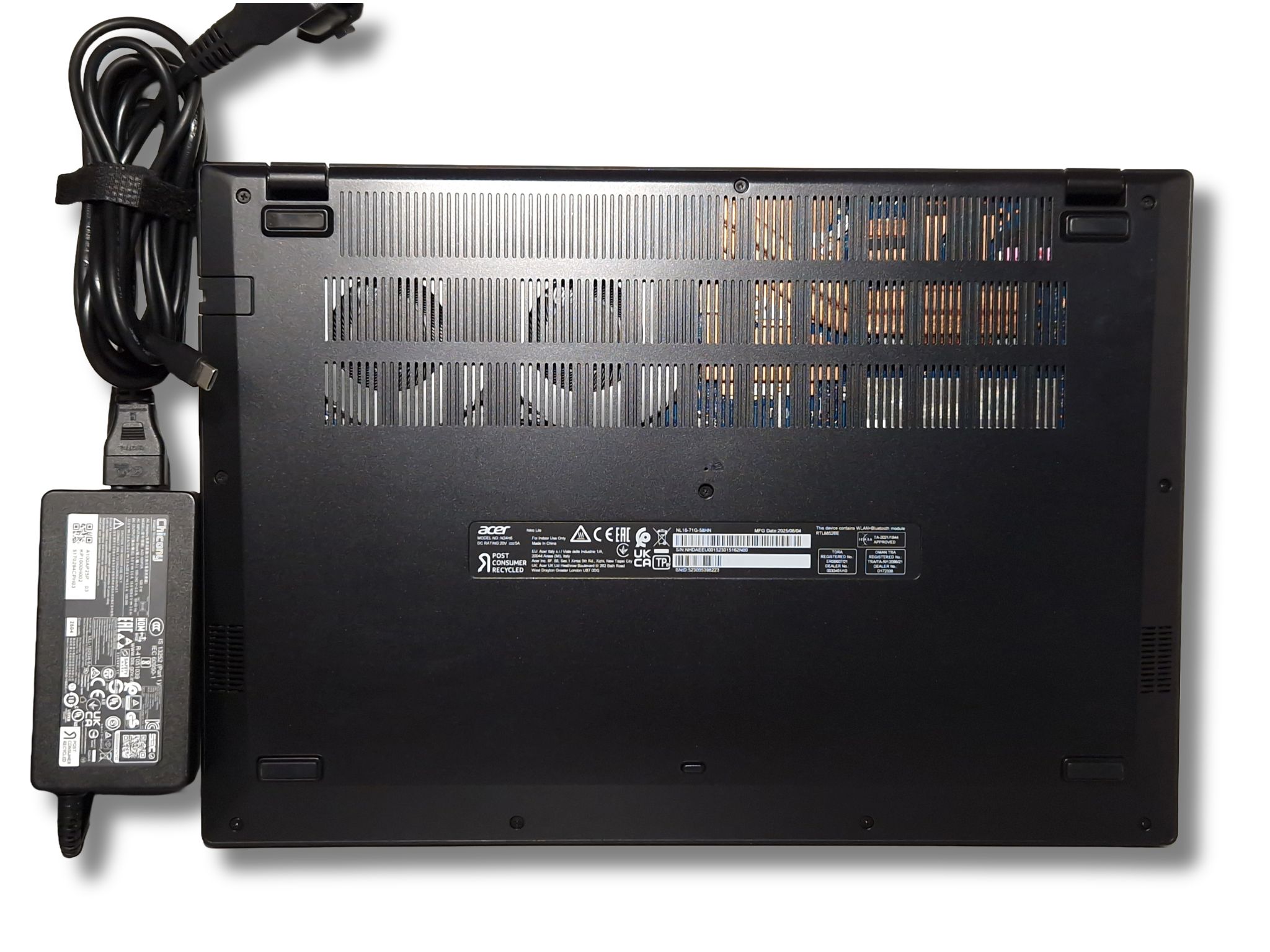 Ігровий ноутбук б/у Acer Nitro Lite NL16-71G 16" 165Hz i5-13420H 16/512 RTX 4050 6Гб, Стан нового - фото 5