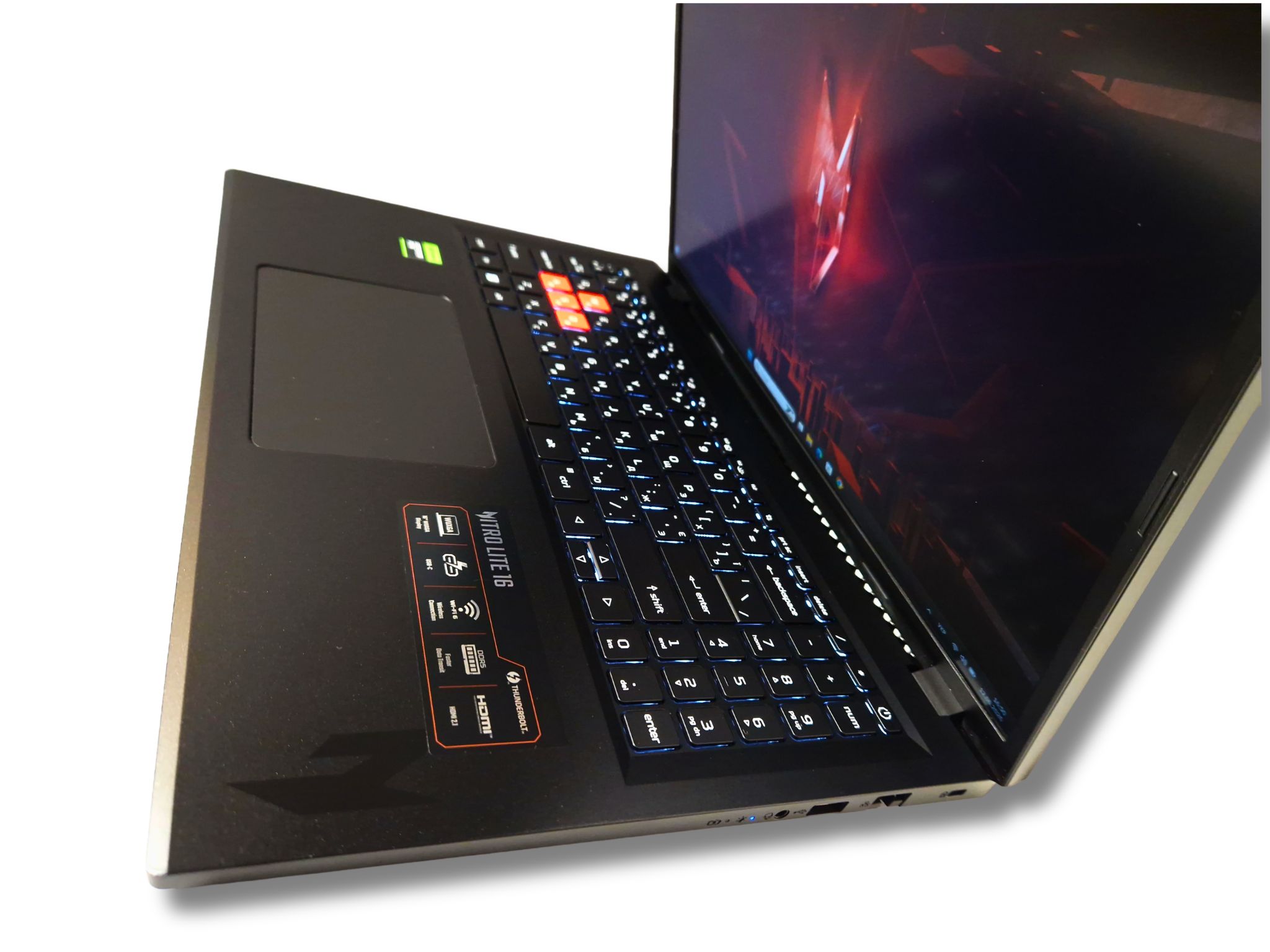 Ігровий ноутбук б/у Acer Nitro Lite NL16-71G 16" 165Hz i5-13420H 16/512 RTX 4050 6Гб, Стан нового - фото 2