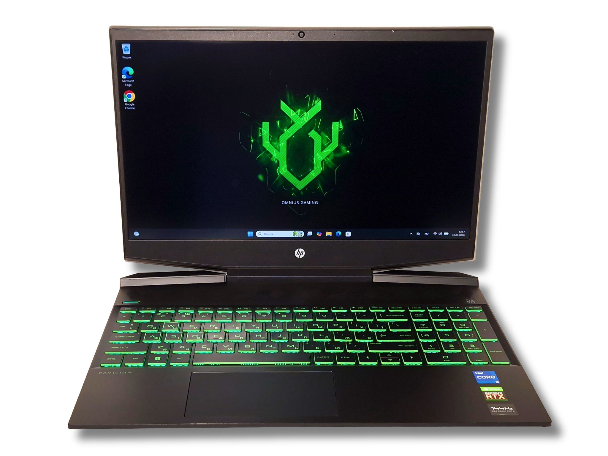 Ігровий ноутбук б/у HP Pavilion Gaming 15 IPS 144Гц Core i5-11300H 16/512 RTX 3050, Відмінний стан - фото 6