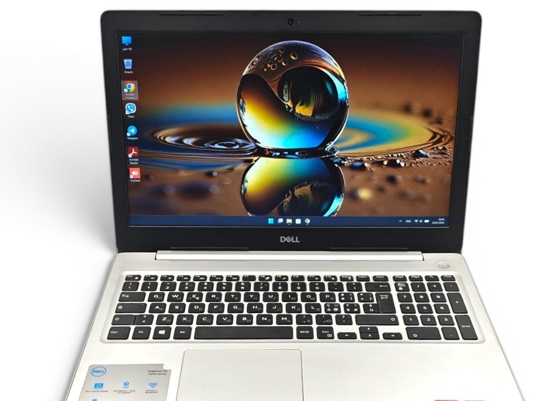 Ноутбук б/у Dell Inspiron 5570 15.6" FHD Core i7-8550U 8/128