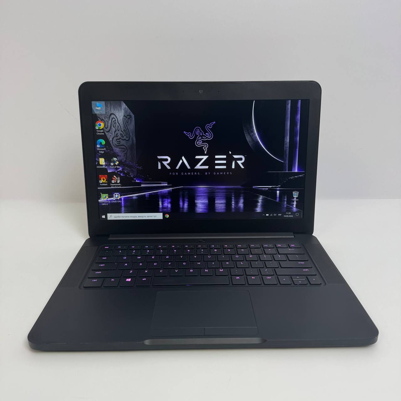 Ігровий ноутбук б/у Razer Blade 14 RZ09-0195 14.0" FHD i7 7700HQ 16/256 GTX 1060 6GB