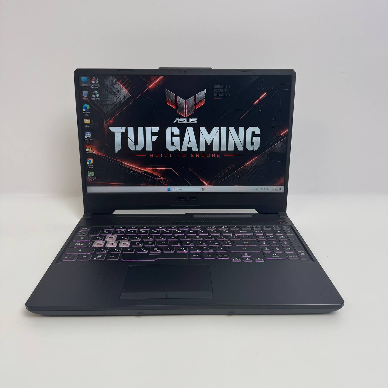 Ігровий ноутбук б/у Asus TUF A15 FA506ICB 15.6" FHD 144Hz Ryzen 5 4600H 8/512 RTX 3050 4GB