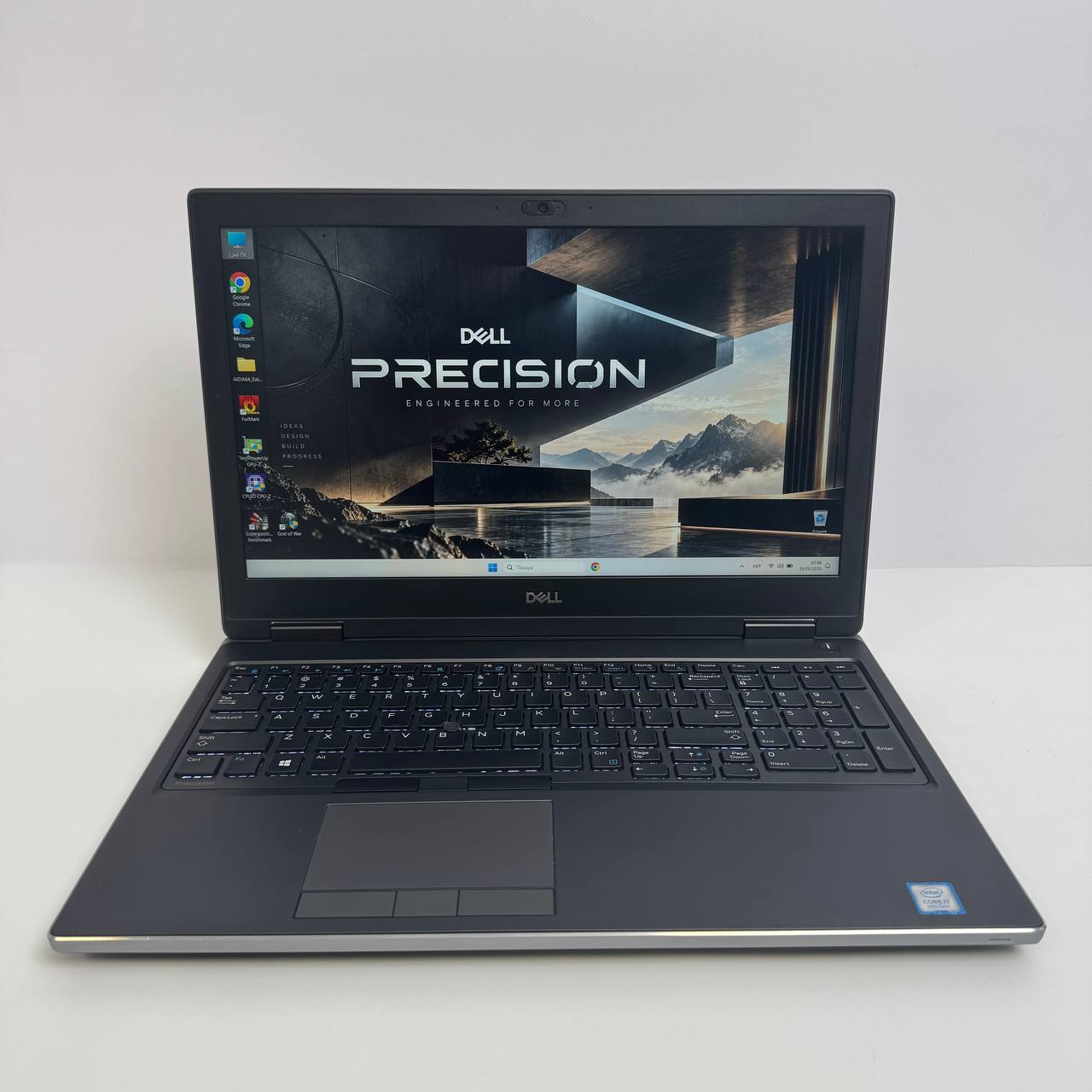 Ігровий ноутбук б/у Dell Precision 7540 Quadro 15.6" FHD Core i7-9850H 32/512 RTX 3000 6GB