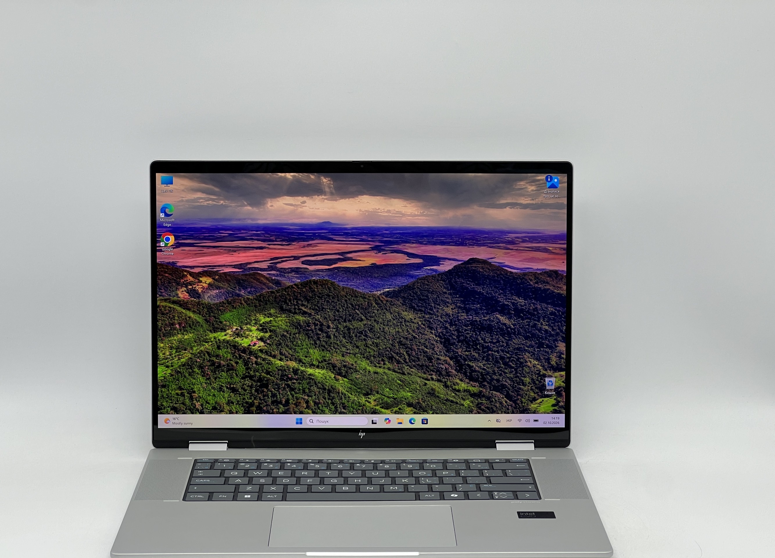 Ноутбук б/у HP Envy x360 L 2-in-1 16-ac0003ca 3K Core Ultra 7 155U 32/480