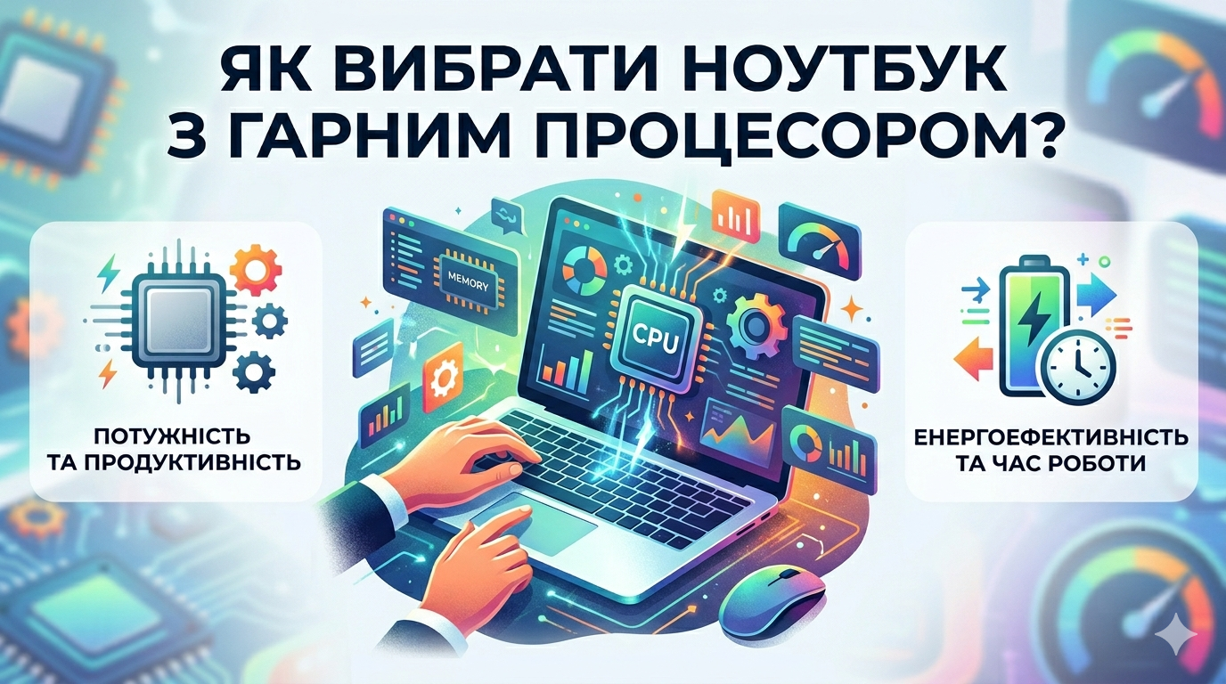 Як вибрати ноутбук з гарним процесором: повний гід для користувача